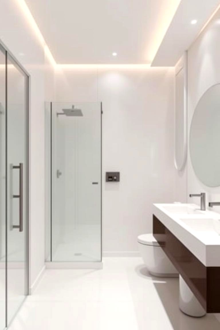 Modern Minimalist Fixtures - 24 Spa Like Bathroom Ideas