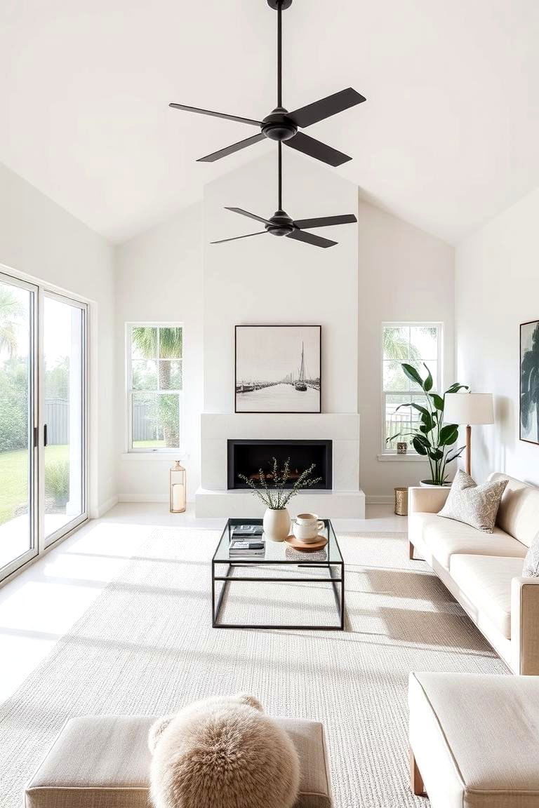Modern Minimalist Florida Room - 24 Florida Room Ideas