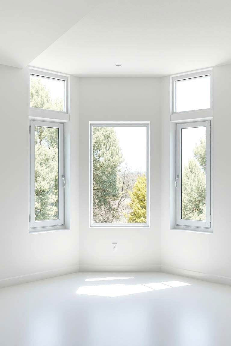 Modern Minimalist Frames - 24 Bedroom Window Ideas