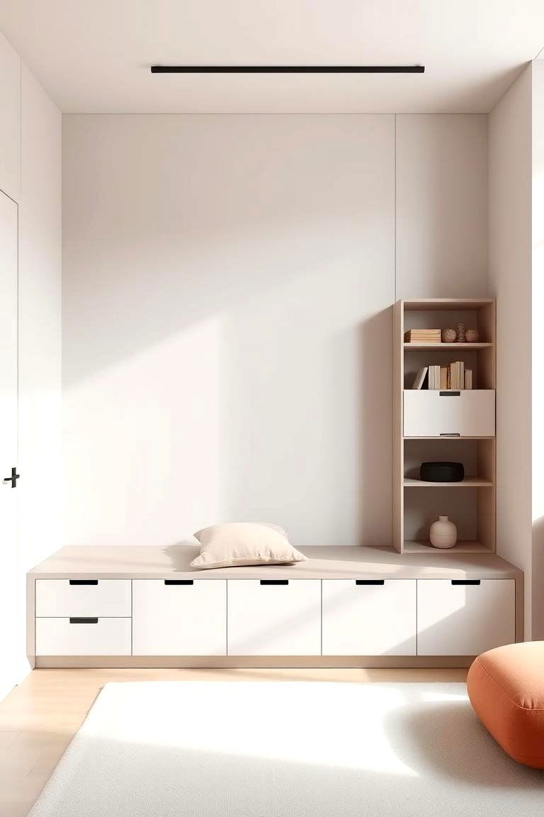 Modern Minimalist Haven - 24 Girl Room Ideas for 10-year-olds