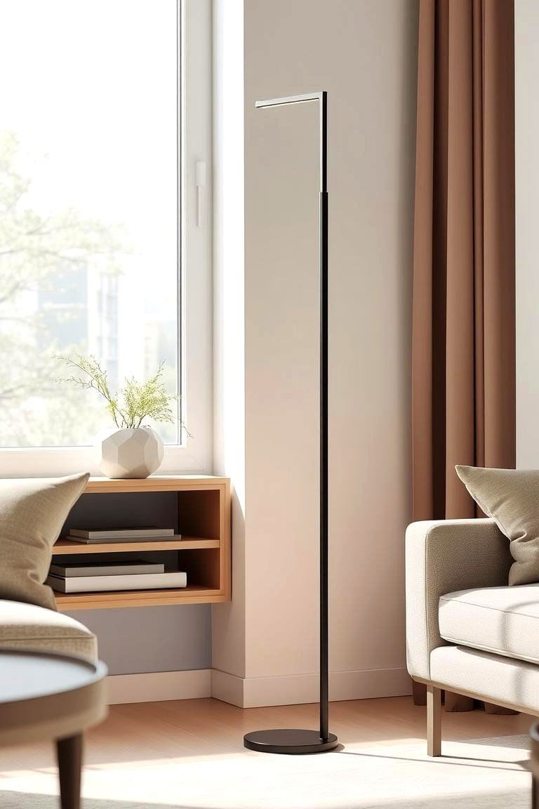 Modern Minimalist Lamp - 24 Living Room Floor Lamp Ideas and Inspiration