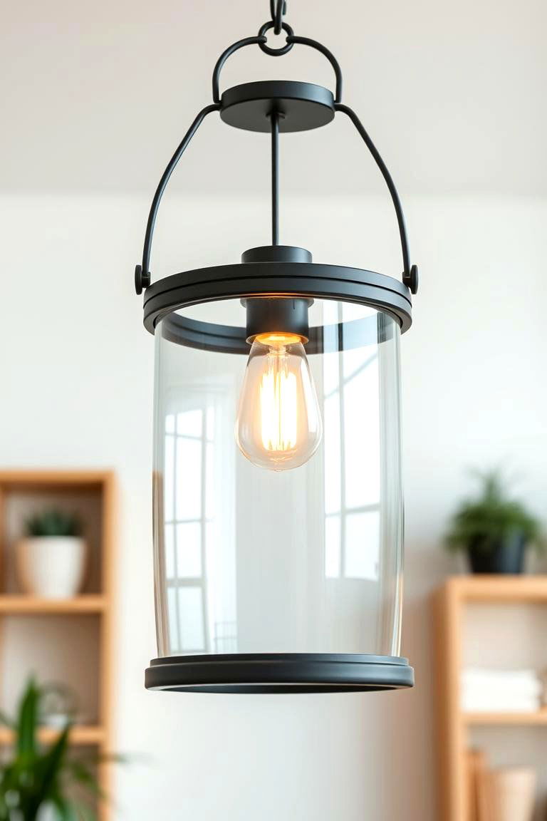 Modern Minimalist Lantern - 24 Lantern Centerpiece Ideas
