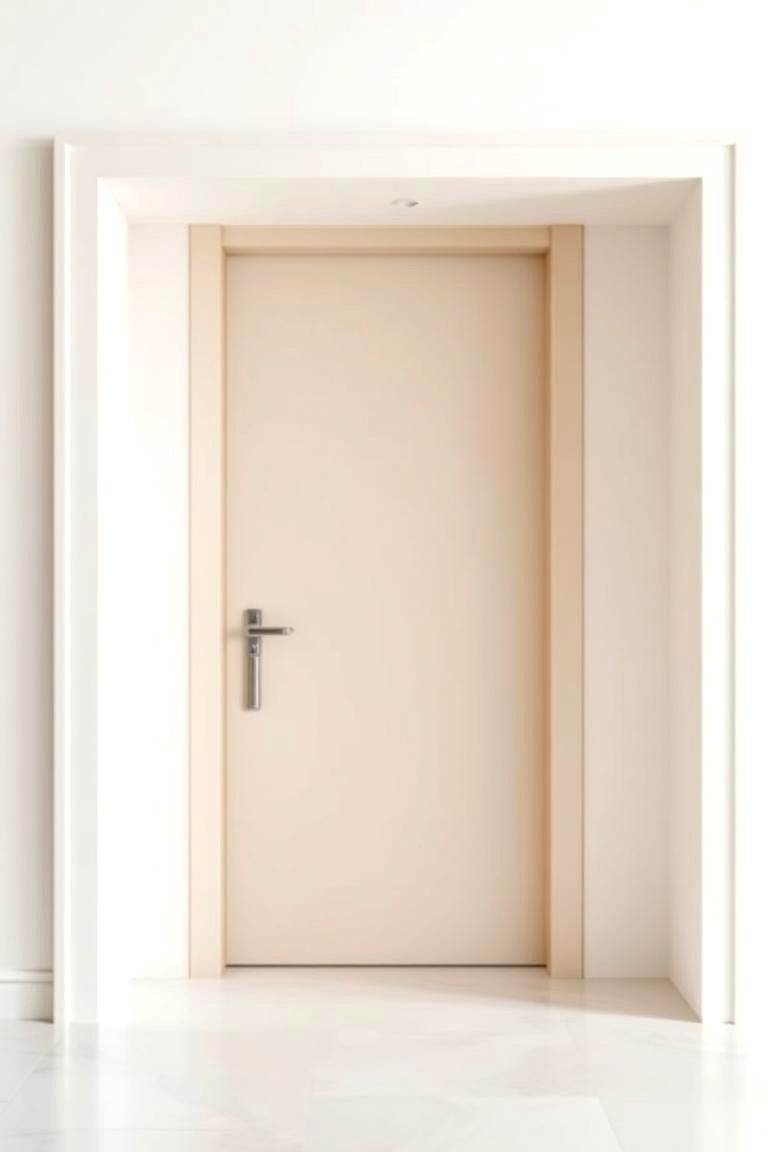 Modern Minimalist Lines - 24 Door Trim Ideas