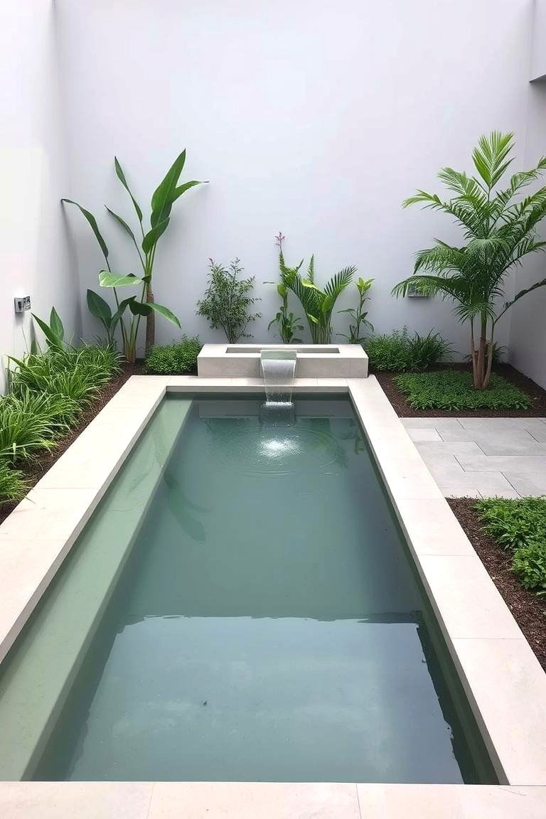 Modern Minimalist Pond - 24 Fish Pond Ideas