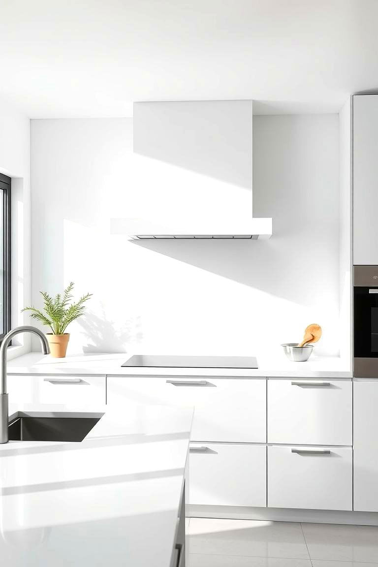Modern Minimalist Range Hood - 24 Range Hood Ideas
