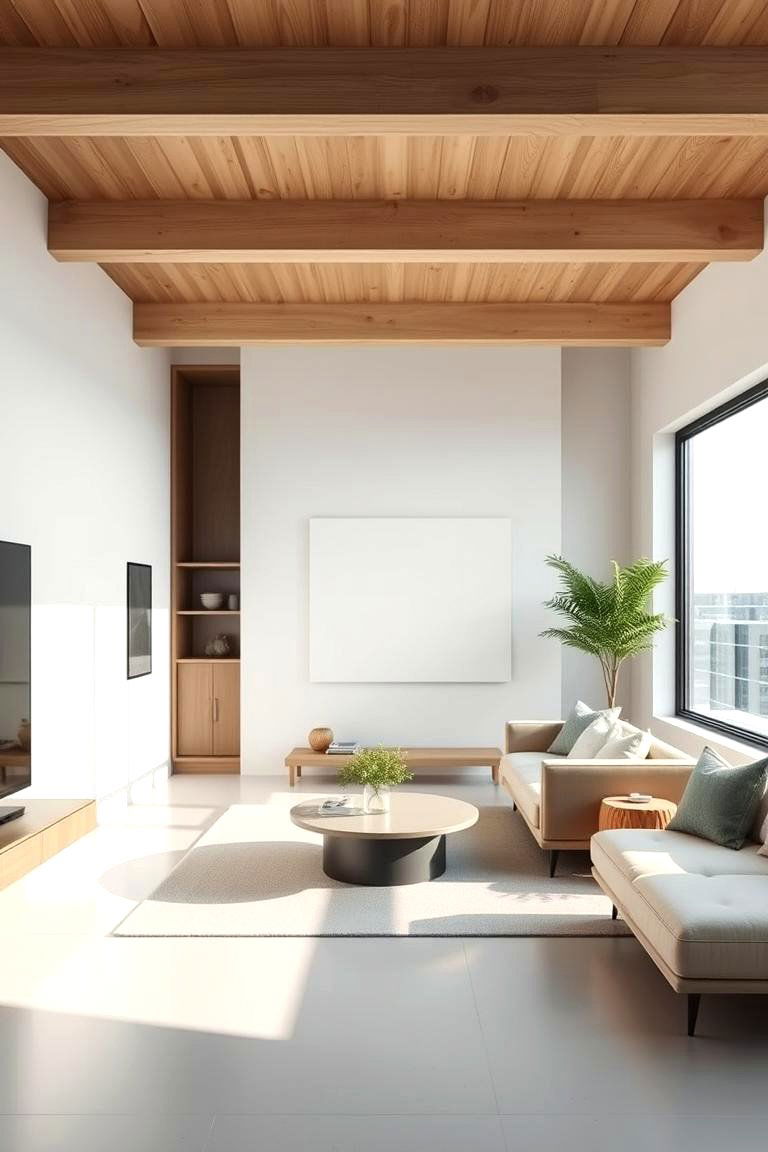 Modern Minimalist Retreat - 24 Man Cave Living Room Ideas