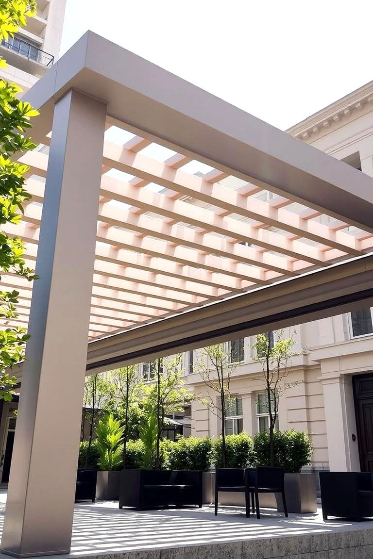 Modern Minimalist Retreat - 24 Patio With a Pergola Ideas
