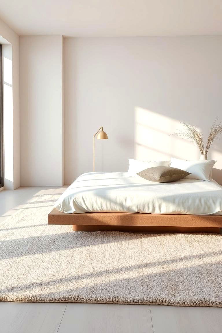Modern Minimalist Rug Design - 24 bedroom rug ideas