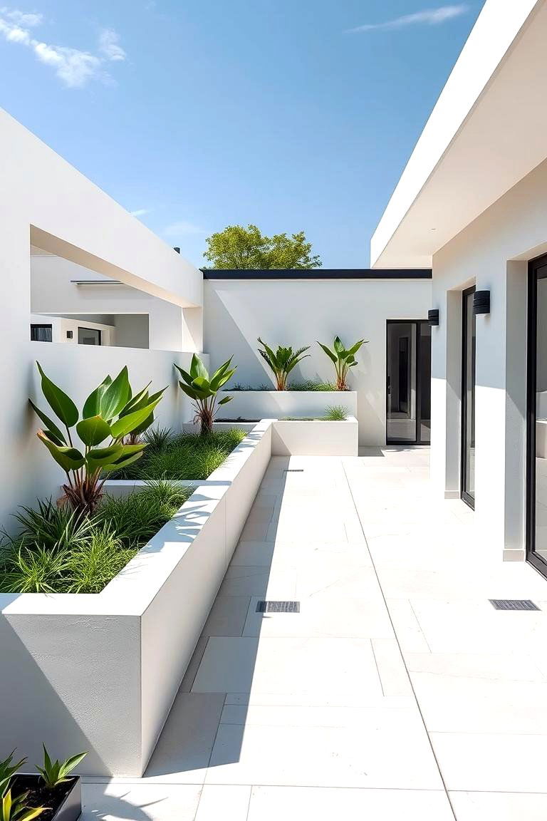 Modern Minimalist Terrace - 24 Terraced Garden Ideas