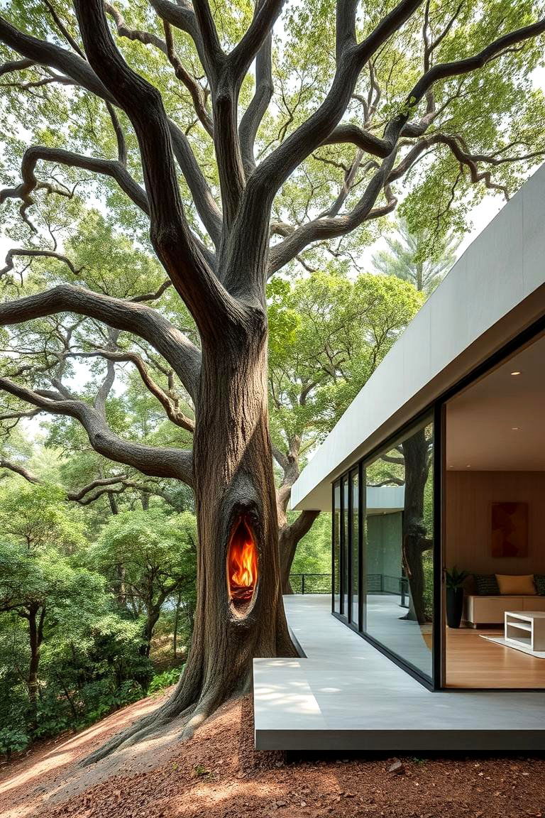 Modern Minimalist Tree Retreat - 24 Tree House Ideas