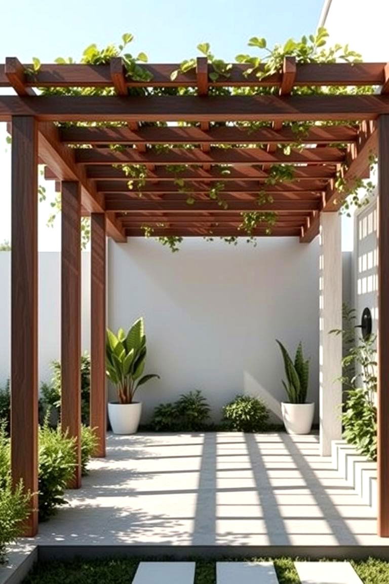Modern Minimalist Trellis - 24 Trellis Ideas