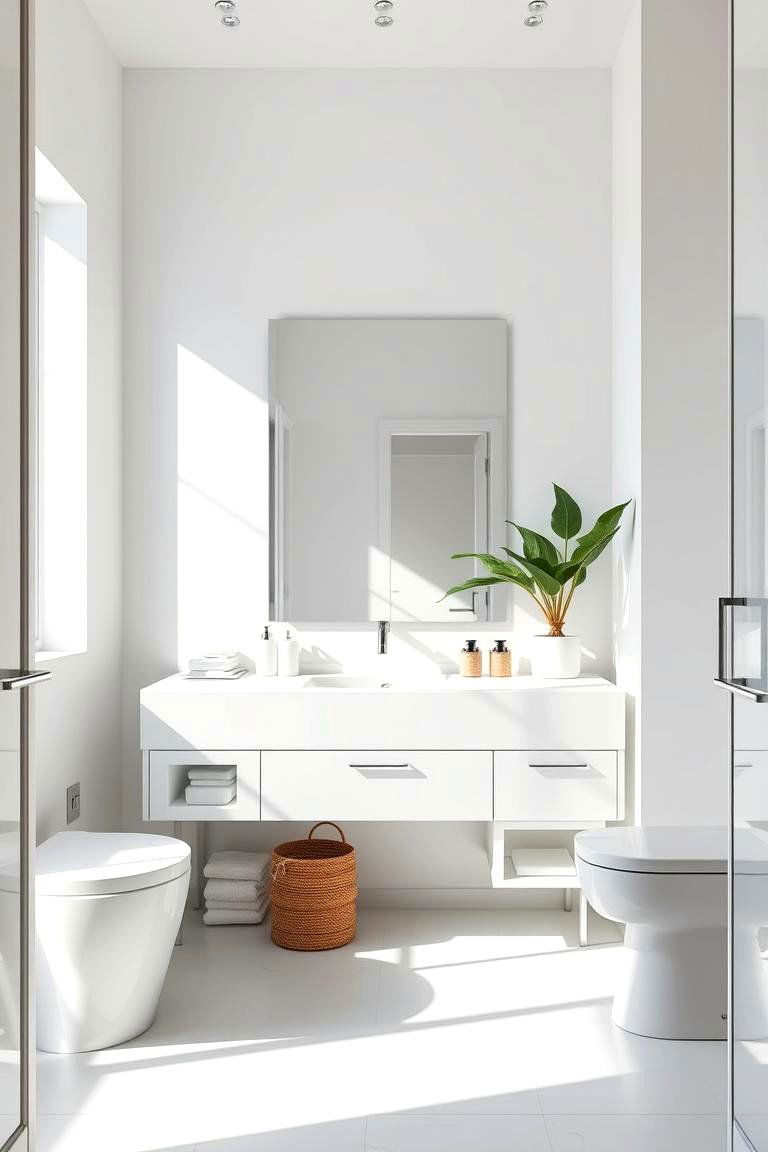 Modern Minimalist Vanity - 24 Bedroom Vanity Ideas