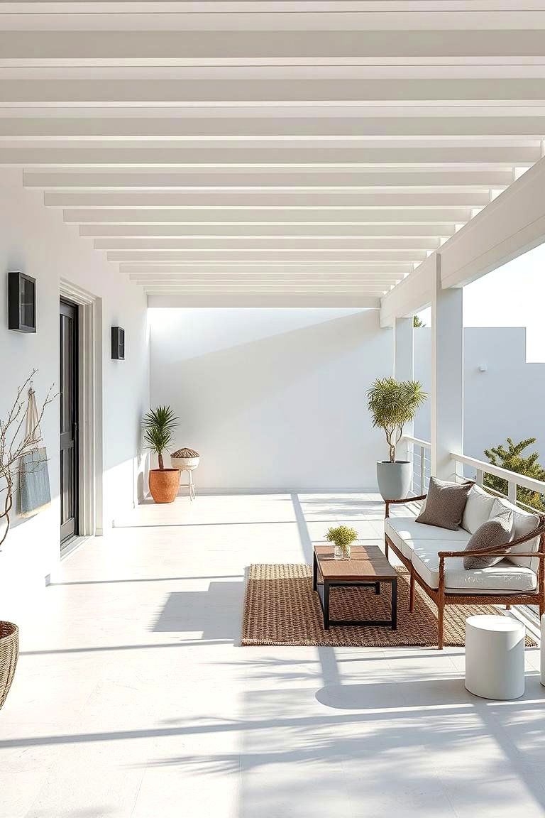 Modern Minimalist Veranda - 24 Veranda Ideas