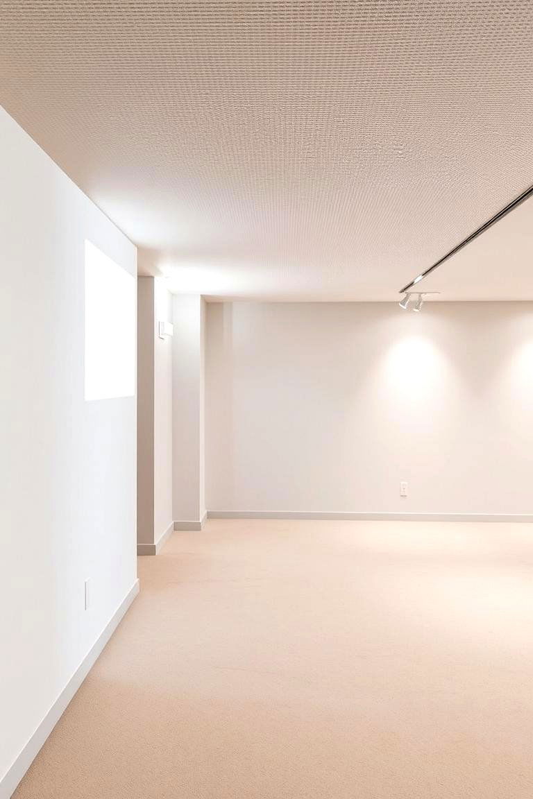 Modern Minimalist Wall Treatments - 24 Basement Wall Ideas