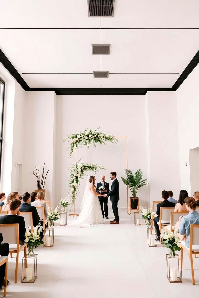 Modern Minimalist Wedding - 24 Classic Wedding Ideas