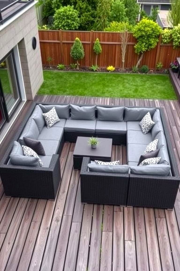 Modern Modular Seating - 24 Garden Seating Ideas