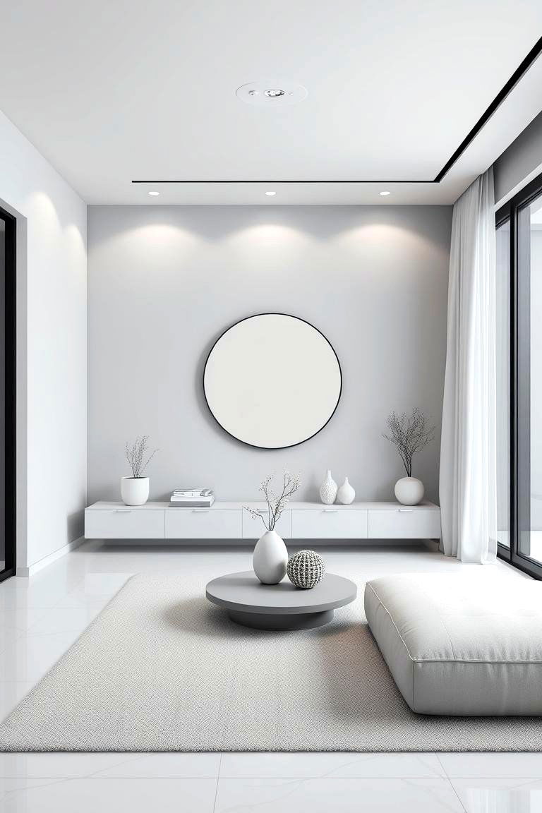 Modern Monochrome Design - 24 Content Creator Room Ideas