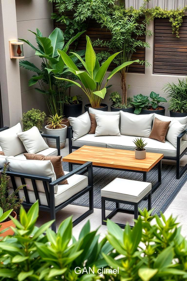 Modern Outdoor Furniture - 24 Backyard Decor Ideas