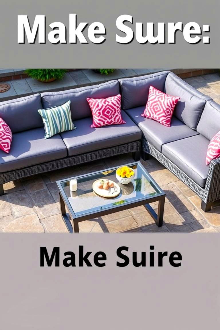 Modern Patio Furniture Set - 24 Modern Backyard Ideas