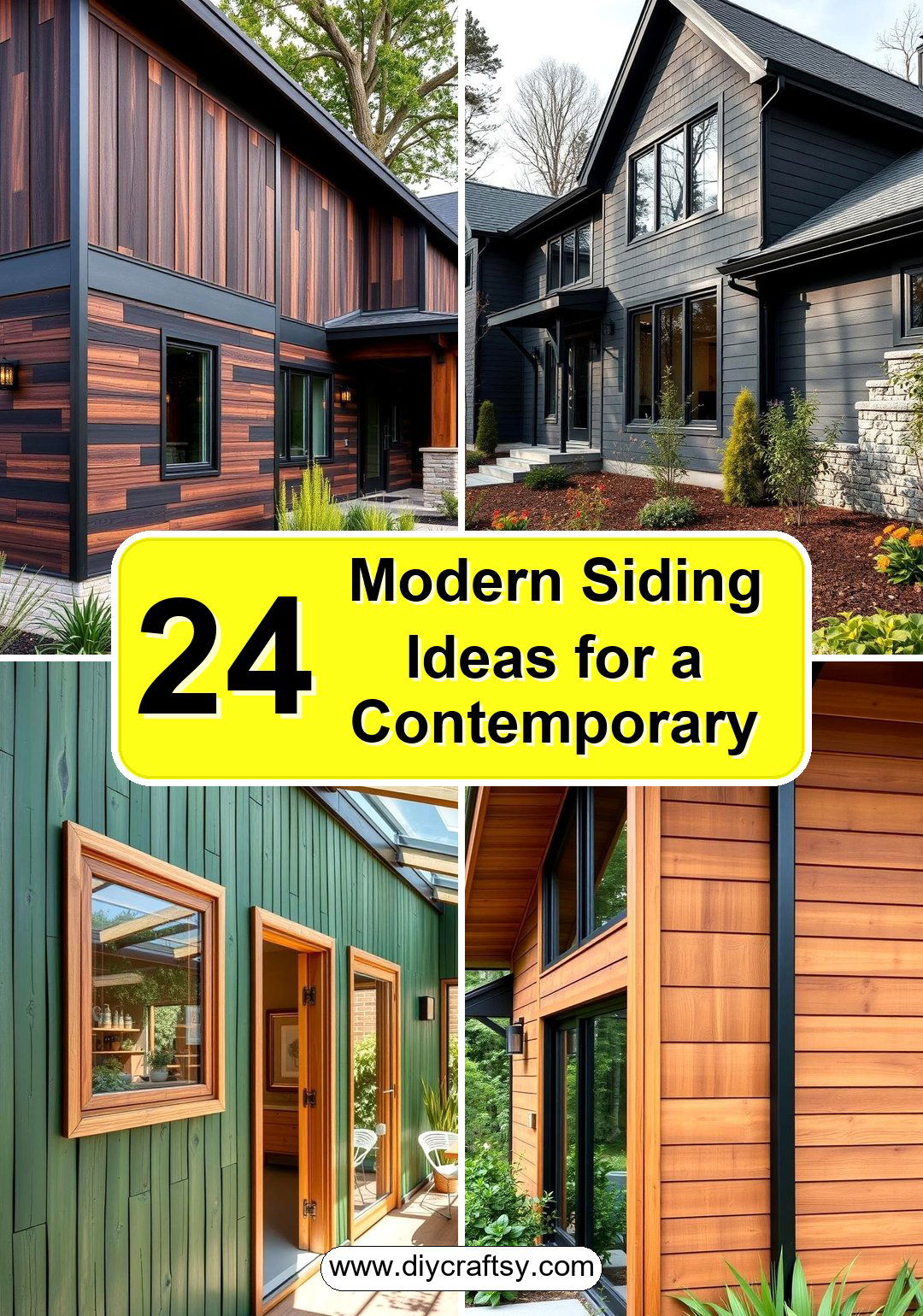 Modern Siding Ideas for a Contemporary Home