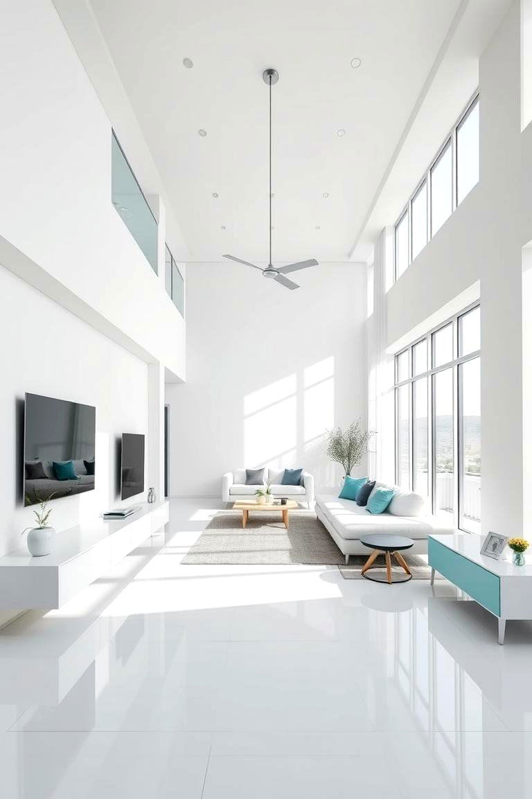 Modern Teal Minimalism - 24 Teal House Exterior Ideas