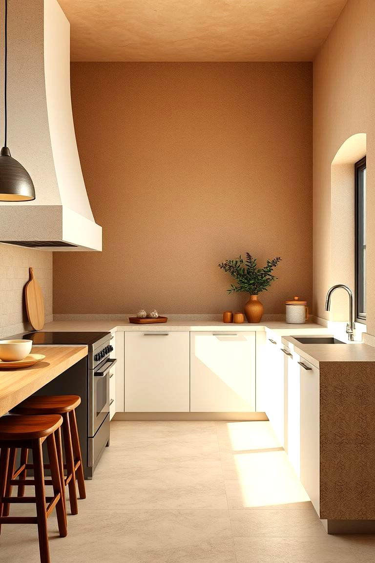 Modernized Adobe Walls - 24 Southwestern Kitchen Ideas
