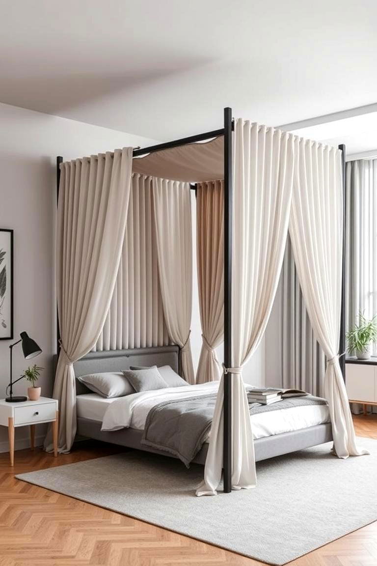 Modular Customizable Canopy Bed - 24 Canopy Bed Ideas