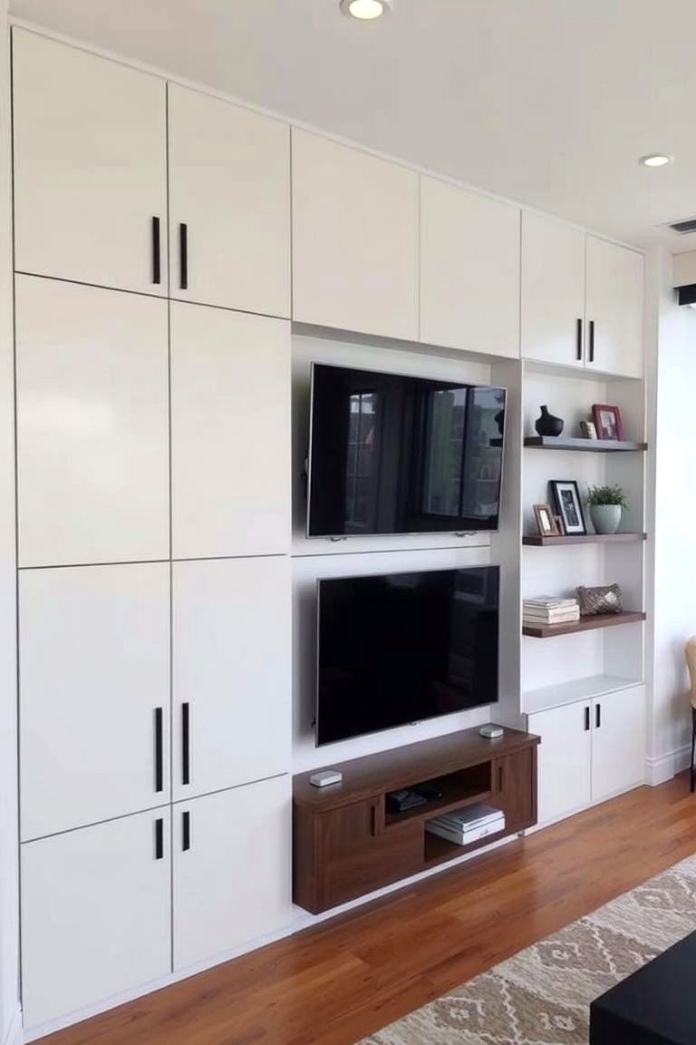 Modular Media Wall Design - 24 Media Wall Ideas
