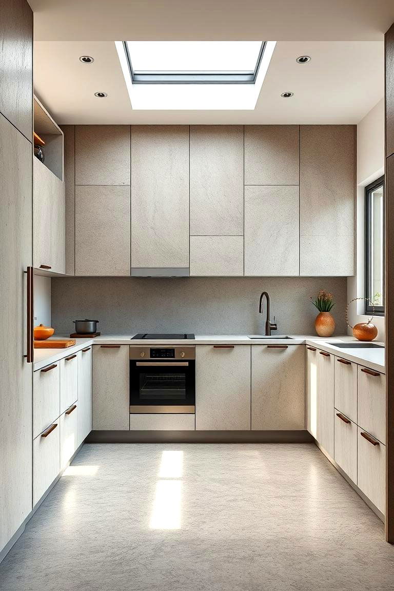 Modular Microcement Installations - 24 Microcement Kitchen Ideas