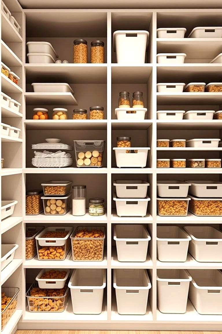 Modular Pantry Systems - 24 Small Pantry Ideas