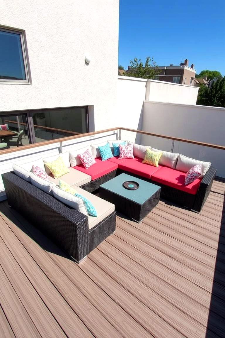 Modular Sectional Seating - 24 Deck Seating Ideas