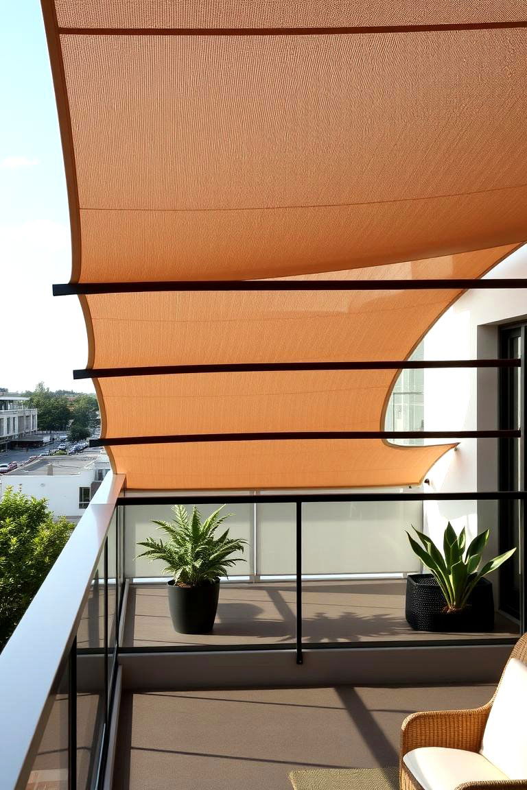 Modular Shade Panels - 24 Balcony Shade Ideas