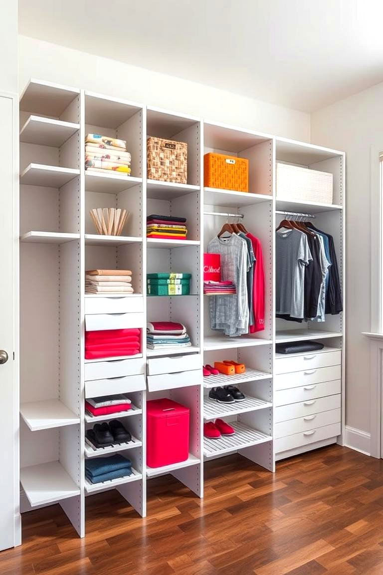 Modular Shelves - 24 Closet Shelving Ideas