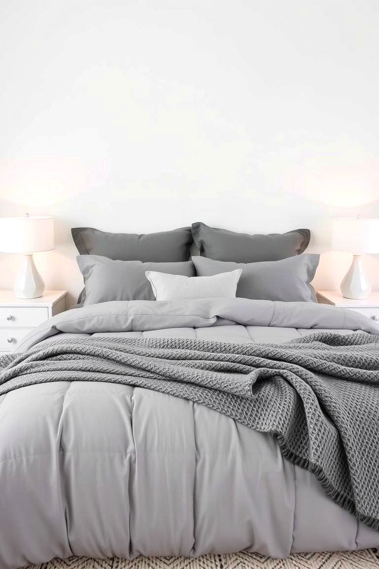 Monochromatic Elegance - 24 Grey and White Bedroom Ideas