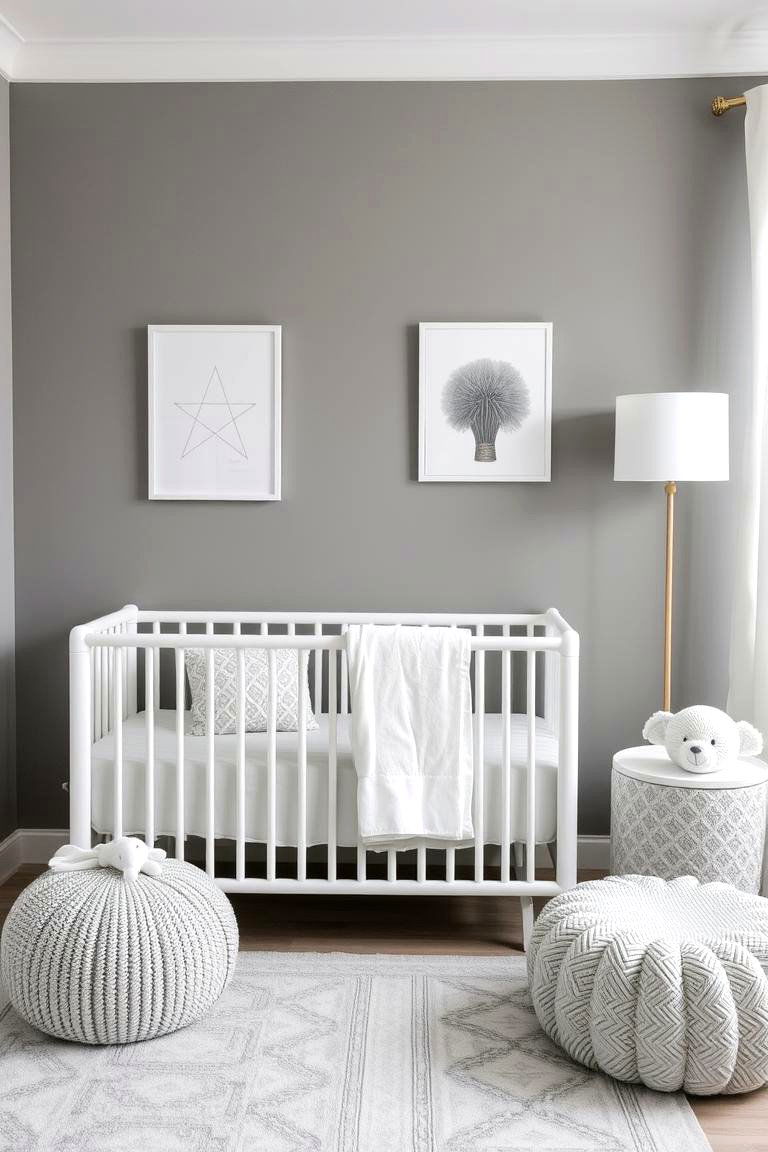 Monochromatic Theme - 24 Minimalist Nursery Ideas