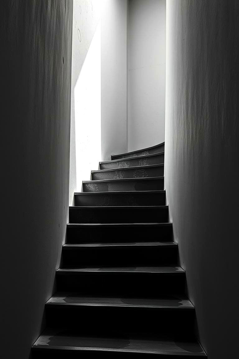 Monochrome Magic - 24 black staircase ideas
