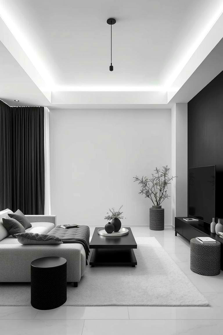 Monochrome Magic - 24 Dark Bedroom Ideas
