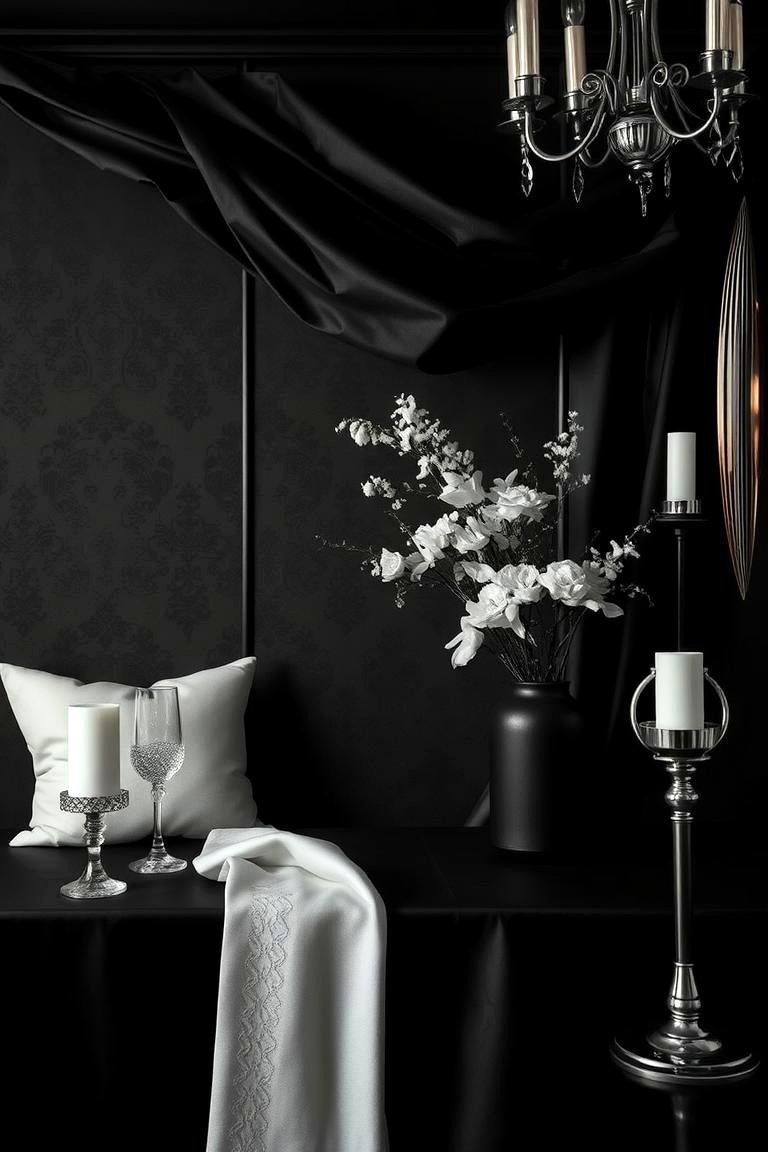 Monochrome Palette with Elegant Details - 24 Blair Waldorf Bedroom