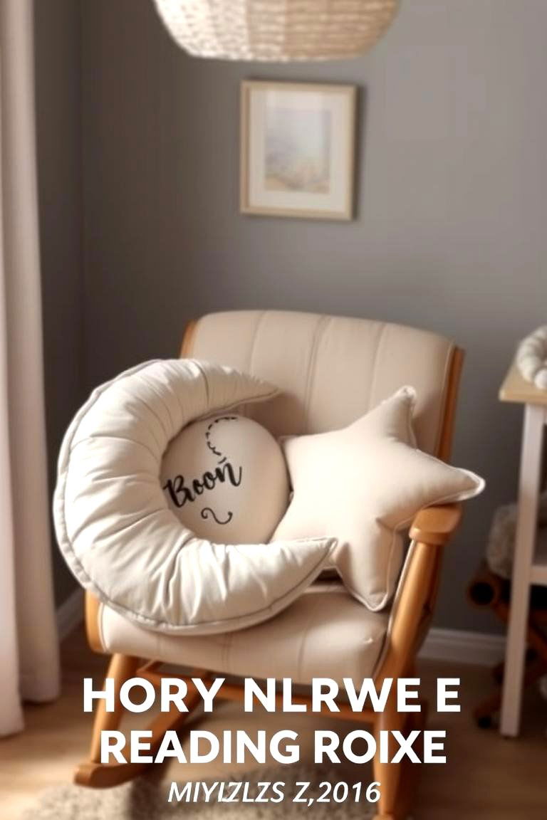 Moon and Stars Throw Pillows - 24 Whimsical Nursery Ideas