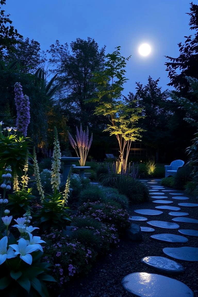 Moonlight Garden Ambiance - 24 Small Walled Garden Ideas