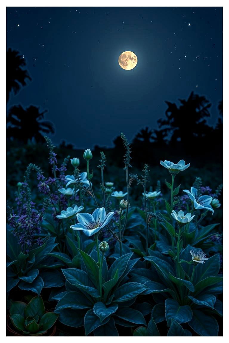 Moonlight Magic Garden - 24 Round Garden Bed Ideas