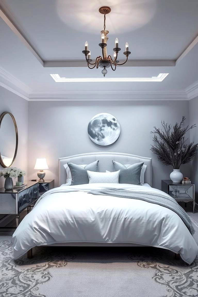 Moonlit Elegance Retreat - 24 Taylor Swift Themed Bedroom Decor Ideas