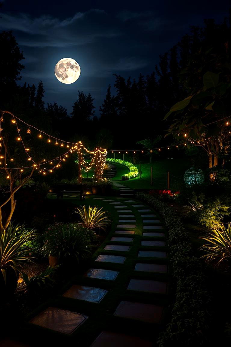 Moonlit Enchantment Fairy Garden - 24 Large Fairy Garden Ideas