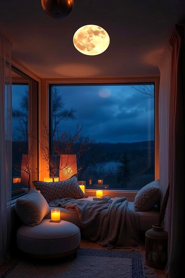 Moonlit Serenity Nook - 24 Garden Nook Ideas