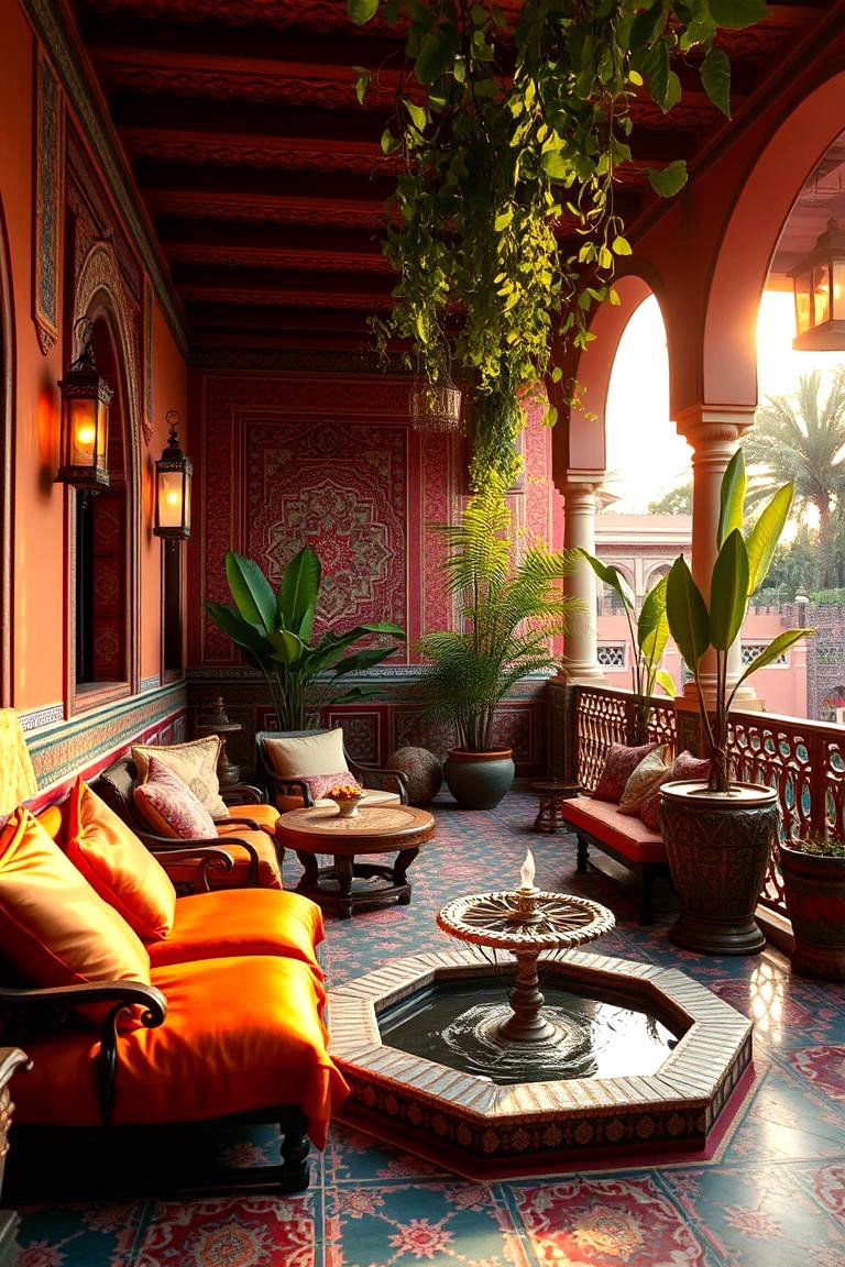 Moroccan Flair - 24 Terrace Design Ideas