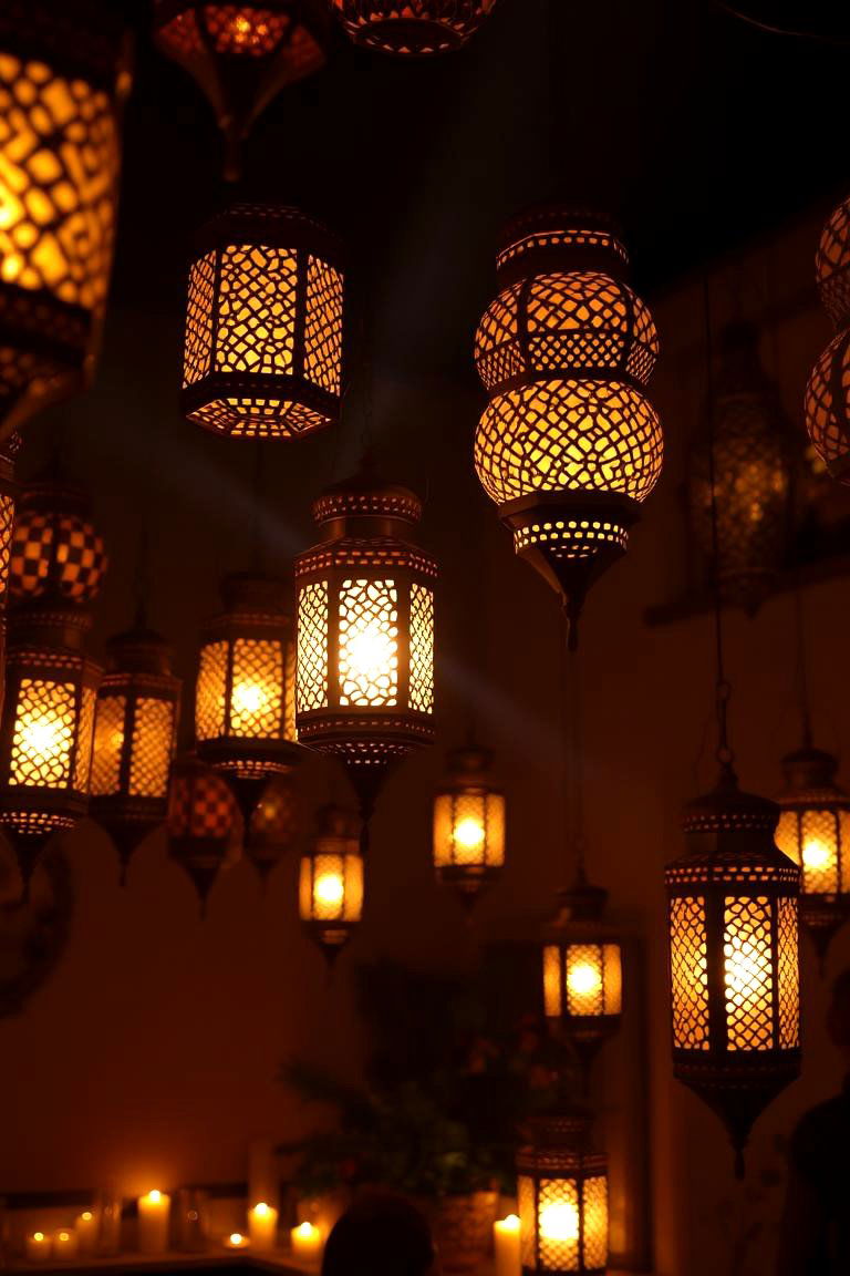 Moroccan Lantern Ambiance - 24 Boho Decor Ideas