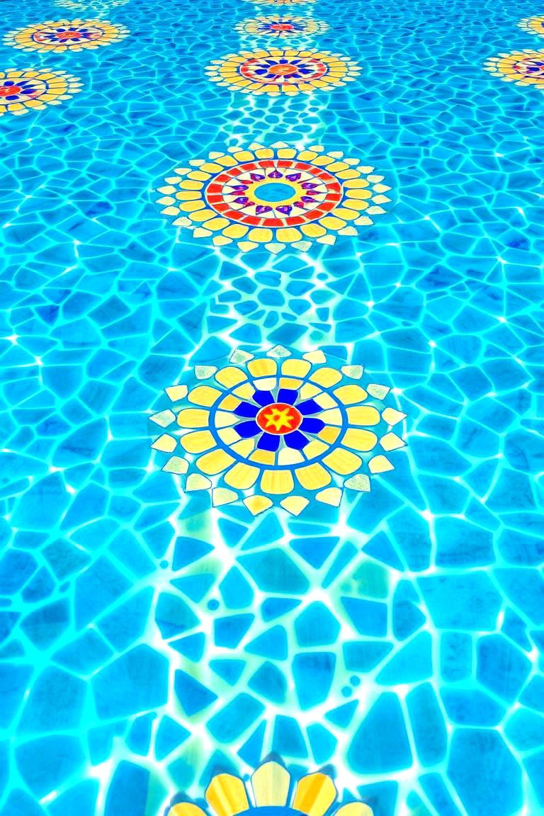 Mosaic Magic Tiles - 24 Pool Tile Ideas