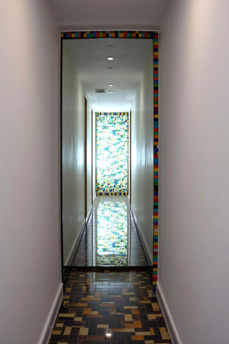 Mosaic Tile Mirror - 24 hallway mirror ideas
