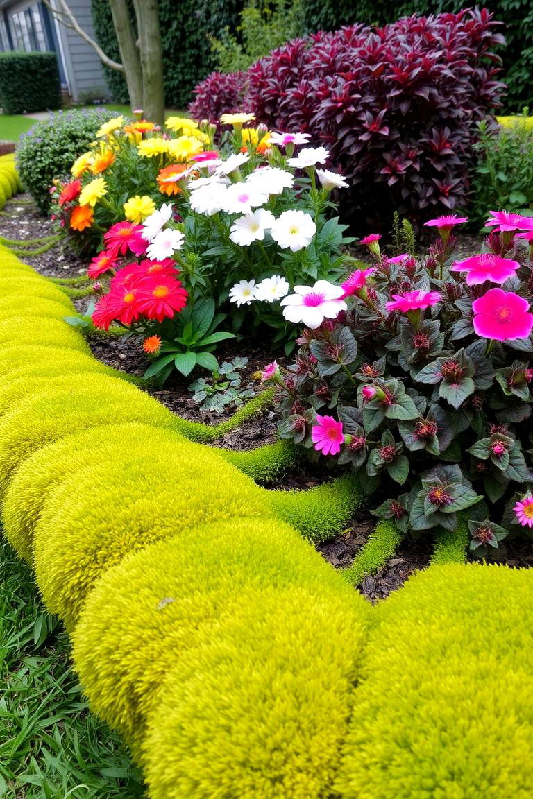 Moss Bordered Garden Beds - 24 Moss Garden Ideas