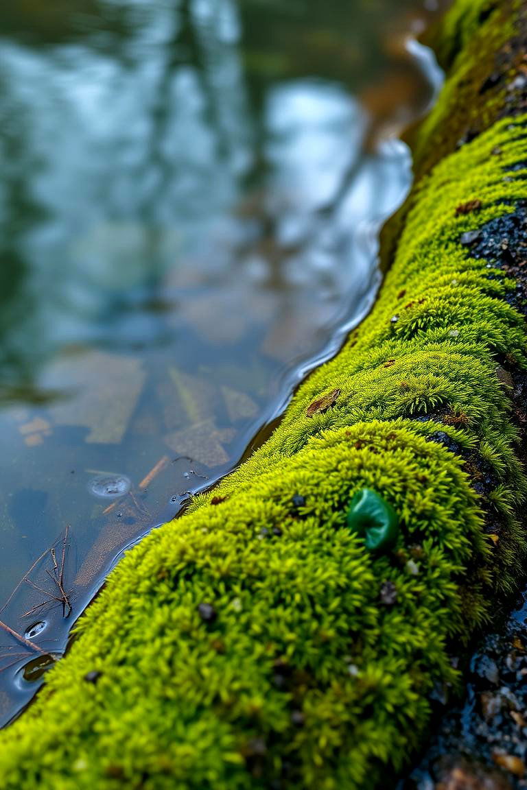 Moss Carpet Softness - 24 Pond Edging Ideas